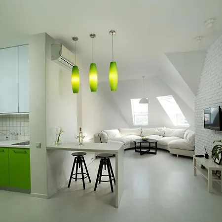 White Attic Apartment *
